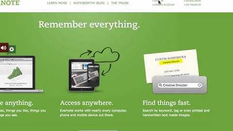 Be More Productive and Organized Using Evernote