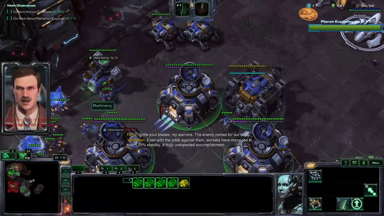 Starcraft LotV Co-op - The Vermillion Problem Full Clear Solo in 