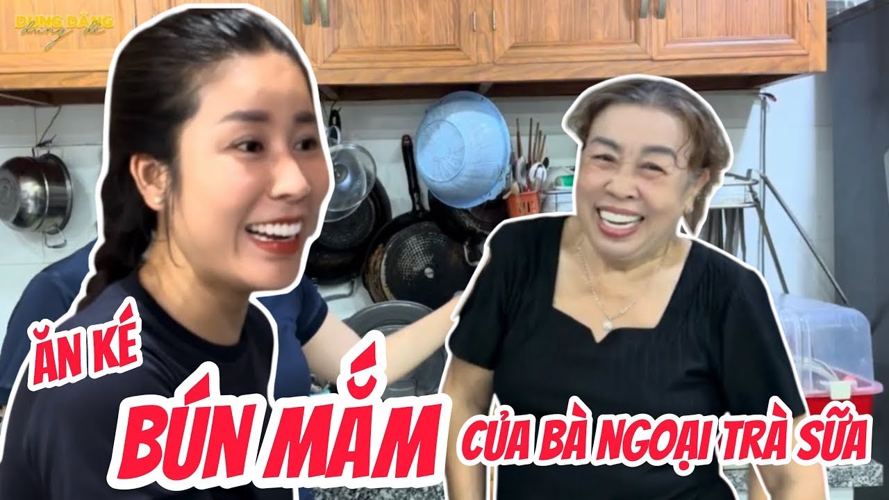 4D lần đầu được thưởng thức bún mắm 'tuyệt phẩm' do bà Ngoại Trà Sữa nấu