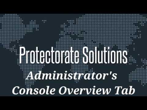 Admin Video No 3 Administrator's Console Overview Tab Video - YouTube