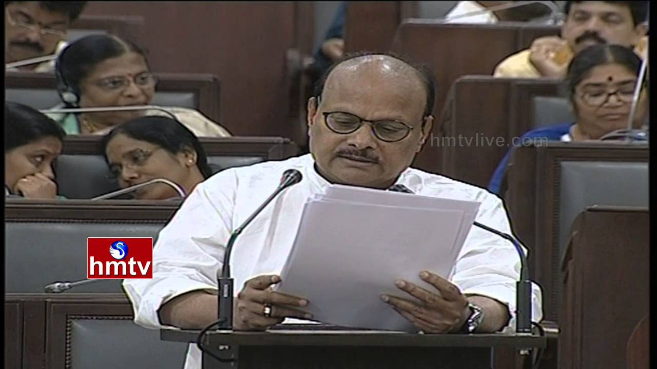 AP Budget 2016-17 for ST Welfare and Developmnet | AP Assembly | HMTV