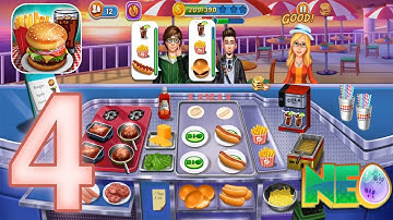 Kitchen Craze: Cooking Chef Gameplay Walkthrough Part 4 - Level 16 - 20 Completed (iOS, Android)