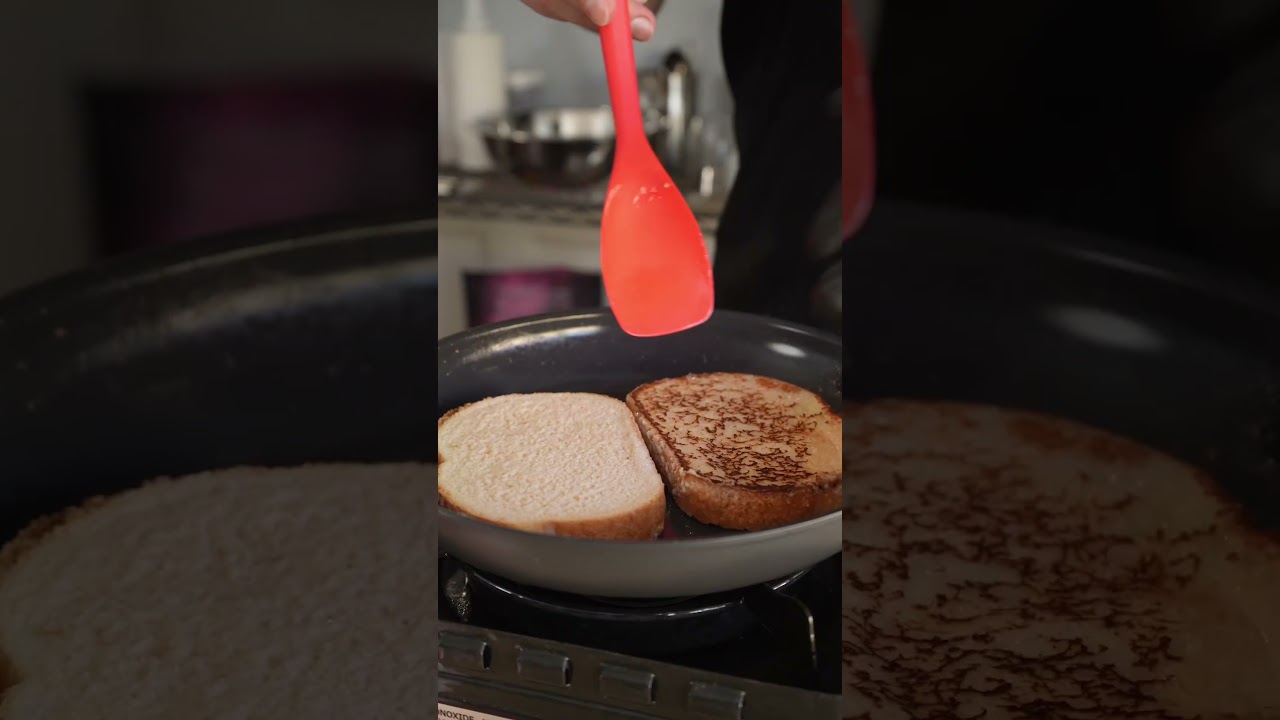 Ice cream french toast hack!🍦🍞