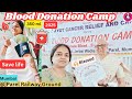 Blood Donate Camp🩸Experience 2025 ! Only 350 ml Blood Save Life ! Jivan Jyot Blood Donate Camp!