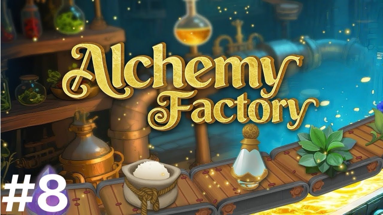 This Factory Game is INSANELY Satisfying! Alchemy Factory [E8]