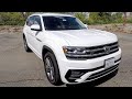 2019 VW Atlas 3.6L V6 SE FWD R-line (276 HP) TEST DRIVE