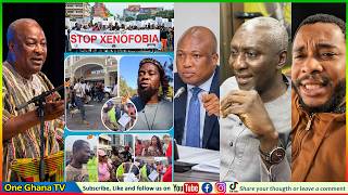 BRAIN DRAIN & GAIN - Mahama Schools South Africans Over Attack, Okudzeto's Update | Farouk,  Twene J