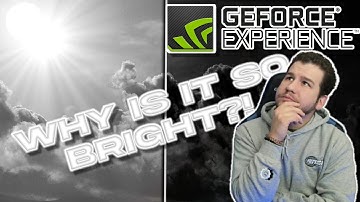 FIX Shadow Play BRIGHTNESS ISSUE!