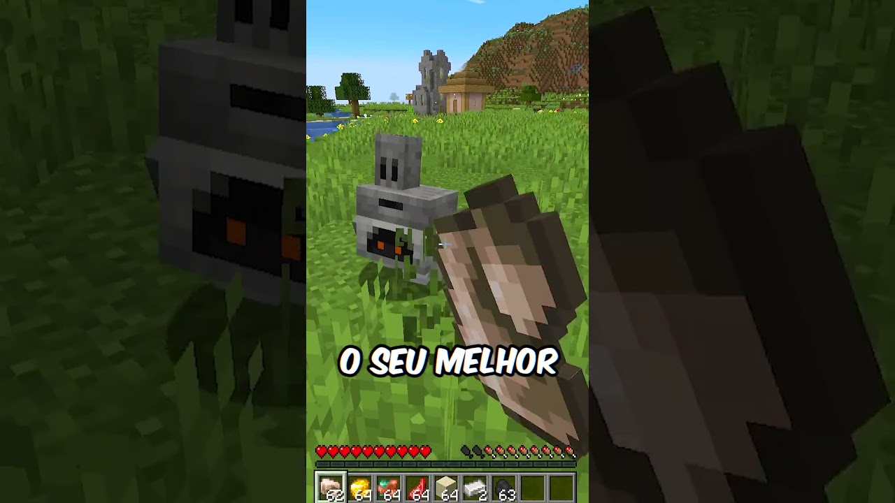 Minecraft mas ITENS são MOBS #minecraft