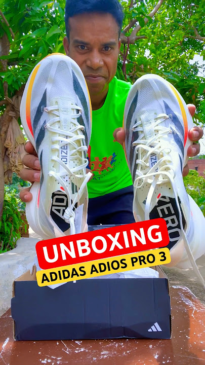 ADIDAS ADIOS PRO 3 UNBOXING ✅ Detail review coming soon on channel #unboxing #adidas