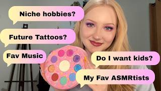 TMI Q&A GRWM ASMR( that is a lot of acronyms 😅)