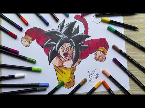 Видео Como desenhar GOKU BLACK passo a passo