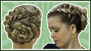 Dutch Flower Braid /Flower braid hair tutorial