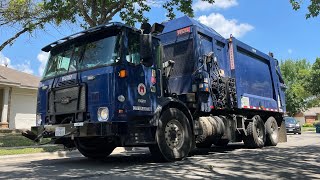City of Austin: Blue Autocar Heil Python Garbage Truck