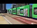 Gold Coast G:link departing Surfers Paradise North tram stop