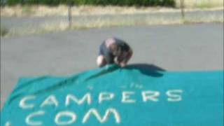 Multimat Ground Sheet Demonstration