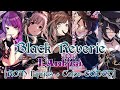 シャニマス - Black Reverie - L&#39;Antica [ROM Lyrics + Color CODED] Shanim@s