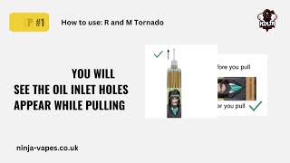 How to Use R AND M Tornado 7000 Puffs disposable Device