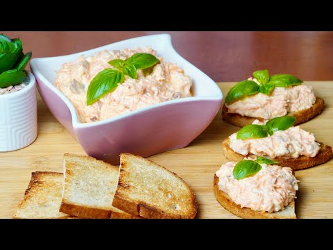 ВКУСНЕЙШАЯ НАМАЗКА НА ХЛЕБ! Красиво. Быстро. Полезно. Беру плавленый сыр и готовлю гениальную закусу