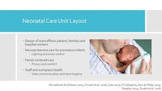 92448 Assessment 1 - Evidence Based Design of Neonatal Care Units