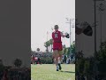Throw it up & she'll go grab it | Jr. National Team| USA Football #flagfootball