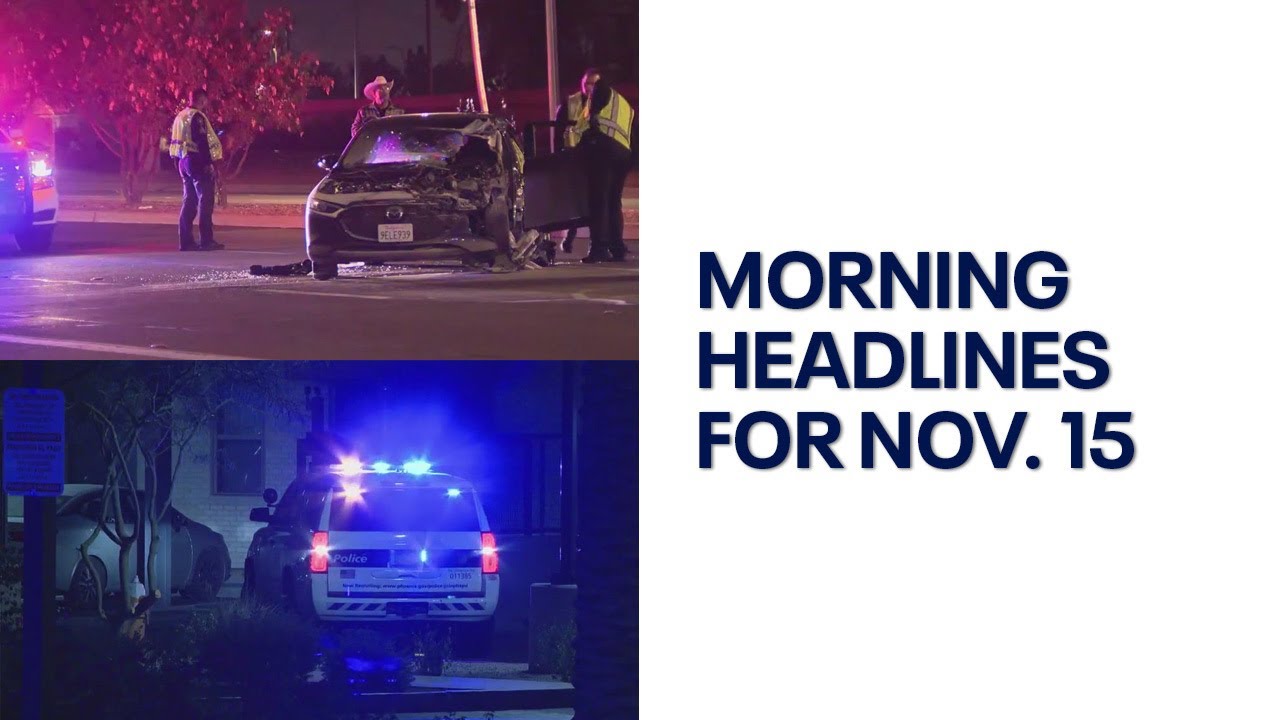 Driver hurt in fiery crash; teen shot in Phoenix l Morning Headlines ...