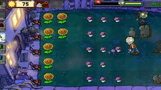 Plants vs Zombies Level 2-1 Gameplay No Commentary
