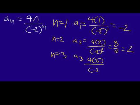 Alternating Sequences: Explicit
