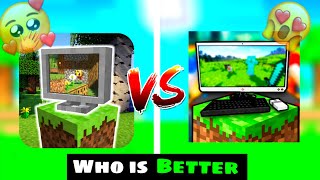 क्राफ्ट्समैन जावा बनाम लोकिक्राफ्ट जावा 😱 Minecraft में कौन बेहतर है? screenshot 5