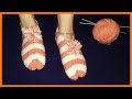 Knitting ladies socks | double colour ladies socks | Designer socks for ladies