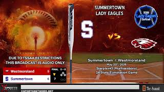 Celebrity Summertown High School vs Westmoreland High School - Softball - 5_21_2026 Wealth