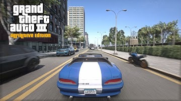 GTA 3 Definitive Edition Concept on RTX 3090 [4K HDR 60fps] | GTA Trilogy Definitive Edition