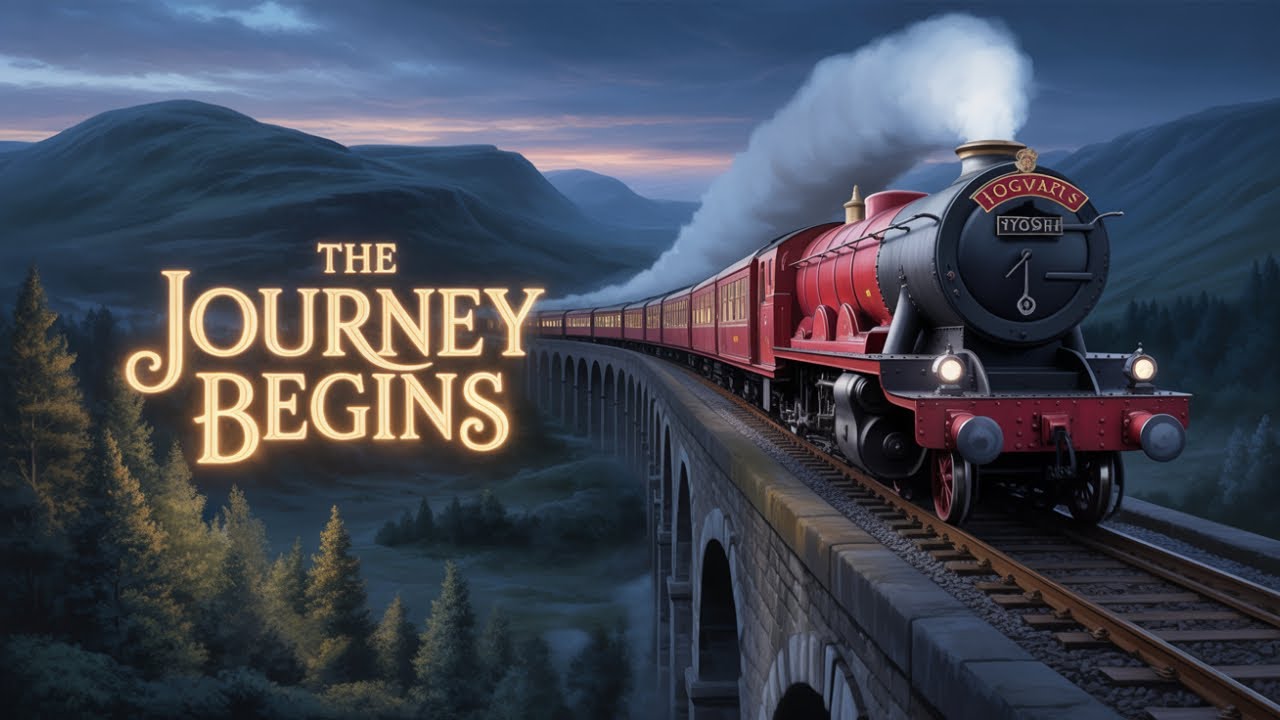 Hogwarts Legends: The Journey on the Hogwarts Express | ASMR Sleep Story