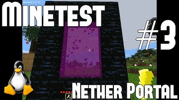 Minetest 3 - Nether Portal