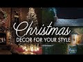 Christmas decor ideas for your interior design style