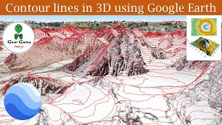 Create and Visualize Contour Lines in 3D using QGIS & Google Earth