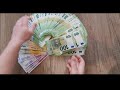 100 200 500 euro banknotes old and new series