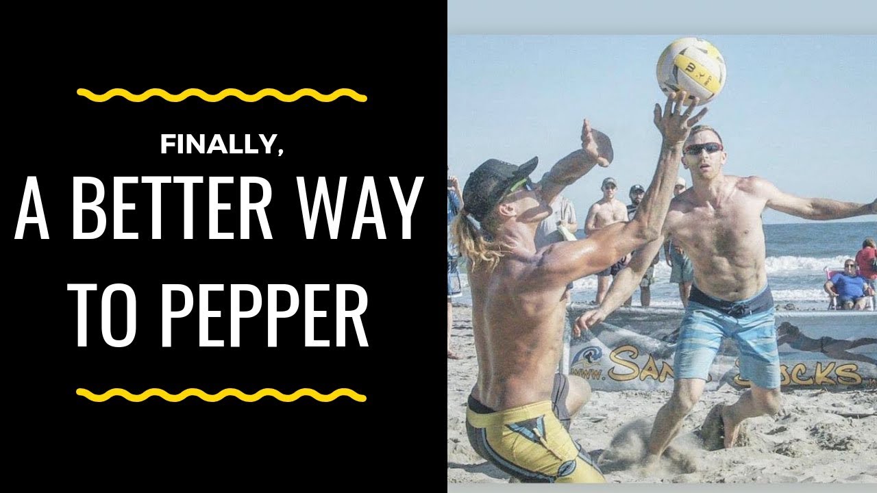 Beach Volleyball Drills A Better Way to Pepper! YouTube