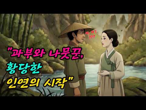 일 년 전부터 지켜봤다는 총각의 고백 | 야담·민담·신화·전설·설화·옛날이야기·조선설화