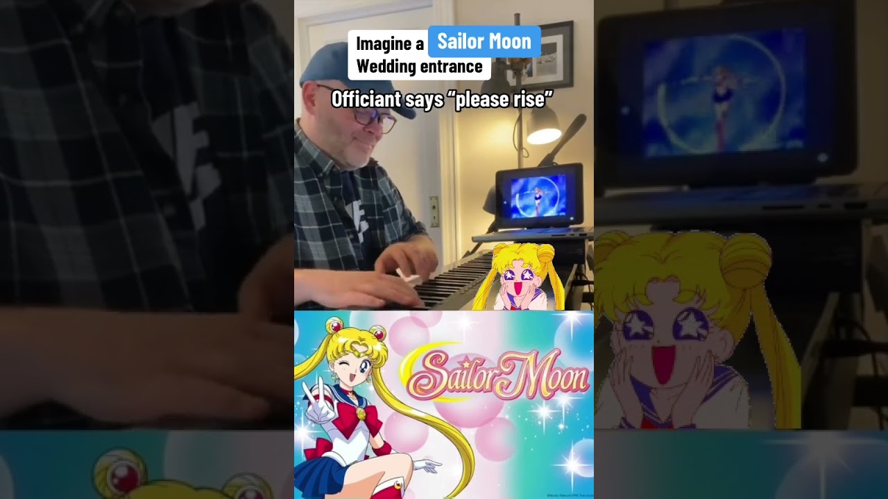 SAILOR MOON wedding entrance 