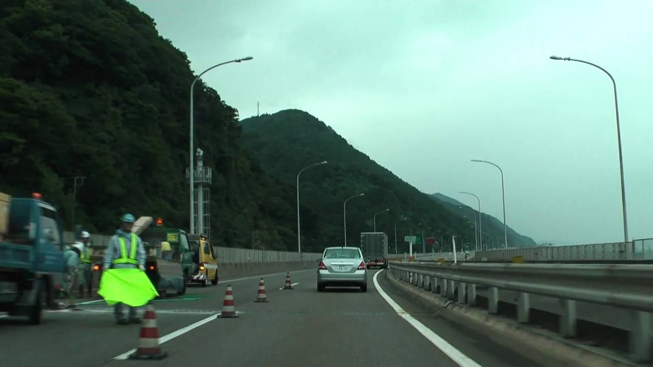 北陸自動車道 蓮台寺pa 親不知ic 10 Youtube