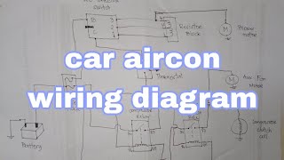 wiring diagram ng car aircon