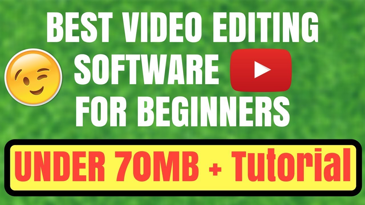 Best Video Editing Software under 70Mb | Video Editing Tutorial for ...