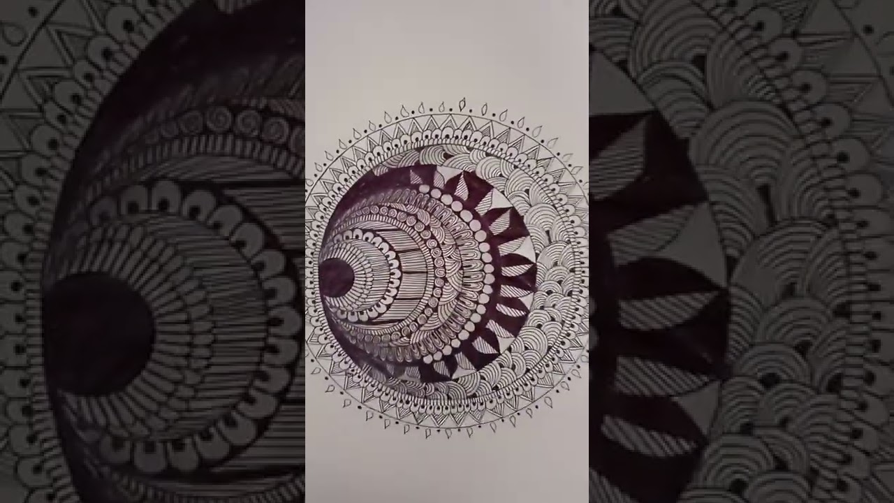 3d Illusion Mandala Hole