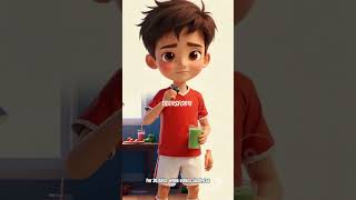 The Weakest Boy's Secret! 😱 Part 1: The Awakening #shorts #fitauraworld #aicartoon #motivation