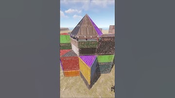 original bunker base design #rust #rustteam #rustbesthighlights #highlights #shorts