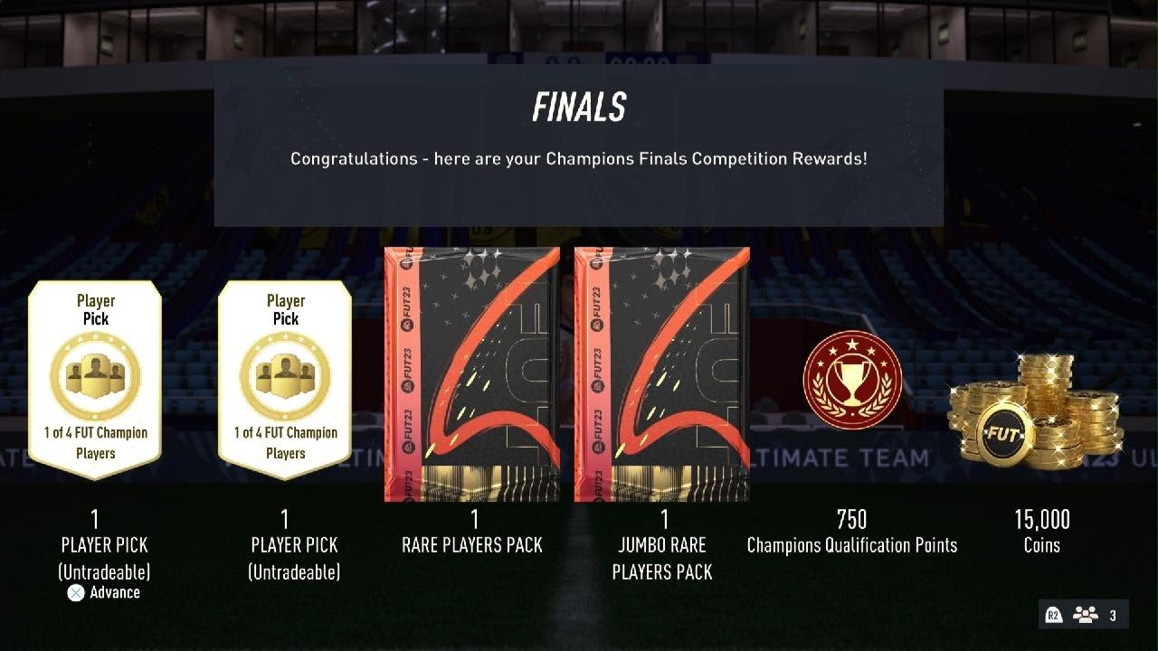 Rank 7 FUT Champs Rewards FIFA 23 Ultimate Team
