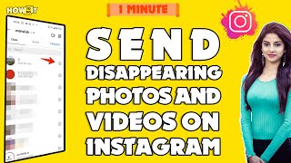 How To Send Disappearing Photos And Videos On Instagram 2022 | Skill Wave