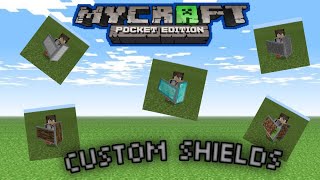 Minecraft Pocket Edition || Add-On Custom SHIELDS Mcpe screenshot 1