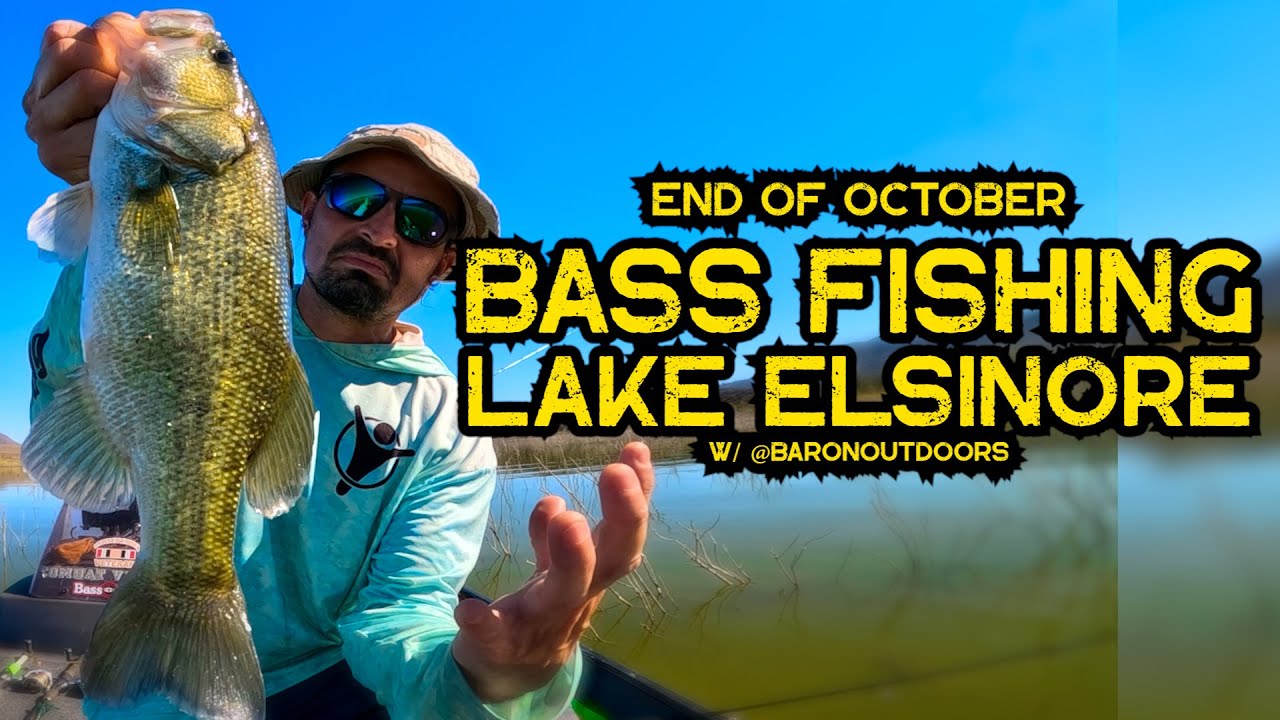 Ловля окуня на озере Эльсинор в конце октября 2025 г. 